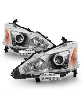 Acanii For 2013 2014 2015 Nissan Altima Sedan Projector Headlights Headlamps 1315 Driver Passenger Side