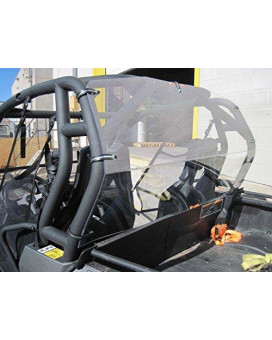 Terrarider Back Utv Windshield Compatible With Canam Commander Excludes 2022 1000 Models Standard 316