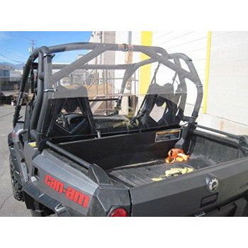 Terrarider Back Utv Windshield Compatible With Canam Commander Excludes 2022 1000 Models Standard 316