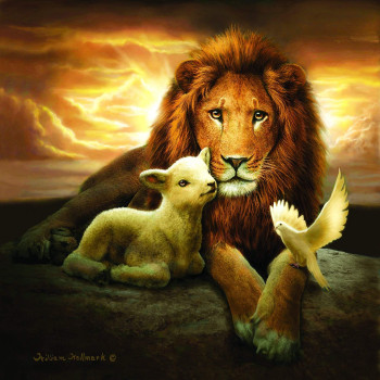 Sunsout Inc Trinity Of Peace 1000 Pc Jigsaw Puzzle By Artist William Clayton Hallmark Finished Size 26 X 26 Animals