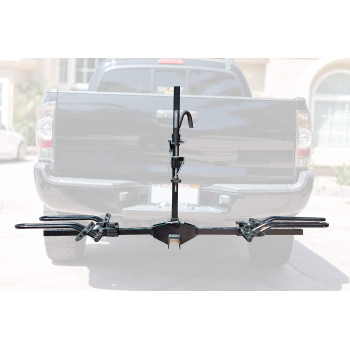 Maxxhaul 50027 Hitch Mount Bike Rack Platform Style 2Bike Rack For Cars Trucks Suvs Minivans With Hitch Tightener Great For