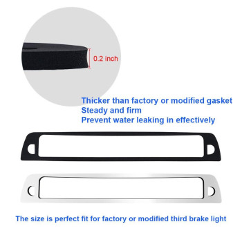 Moforkit 3Rd Third Brake Light Seal Gasket Compatible With Dodge Ram 1500 1994 To 2001 Ram 2500 3500 1994 To 2002