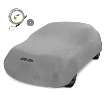 Motor Trend 4Layer 4Season Waterproof Car Cover All Weather Waterproof Outdoor Uv Protection For Heavy Duty Use Full Cover Fo