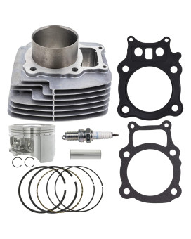 Niche Cylinder Piston Gasket Top End Rebuild Kit For Honda Rancher Trx350 12100Hn5670 13010Hn5671