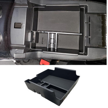 Vesul Center Console Armrest Storage Box Compatible With Ford Explorer 2012 2013 2014 2015 2016 2017 2018 2019 Abs Tray Insert O