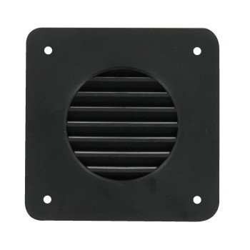 Aa Battery Box Vent System Louver Cover Black Rvs Campers Trailers Motorhome Repair Louver Vent Black