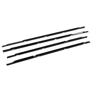 Motorfansclub 4Pcs Window Sealing Weatherstrip Fit For Honda Accord 2008 2009 2010 2011 2012 Sealing Strip Door Outside Trim Ch