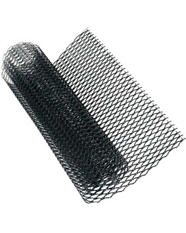 Modengzhe 40 X 13 Inch Car Grill Mesh Sheet Black Painted Aluminum Alloy Multifunctional Grille Mesh Roll 8 X 25Mm Seagullsha