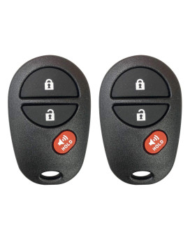 2 New Replacement For 20052016 Tacoma Keyless Entry Remote Control Gq43Vt20T By Autokeymax