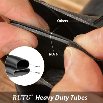 Rutu 10X2125 Inner Tubes Heavyduty 10X2 10X2125 Inner Tube Replacement For 2Wheel Selfbalancing Electric Scooter Kids B