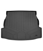 Smartliner All Weather Custom Fit Cargo Liner Trunk Floor Mat Black Compatible With 20192022 Toyota Rav4 All Models