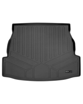 Smartliner All Weather Custom Fit Cargo Liner Trunk Floor Mat Black Compatible With 20192022 Toyota Rav4 All Models