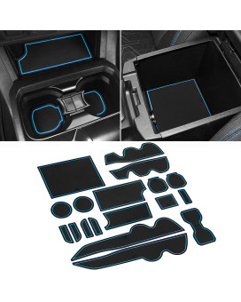 Senshine For Toyota Tacoma Accessories 20162021 2022 2023 Nonslip Anti Dust Liner Cup Holder Center Console And Door Pocket