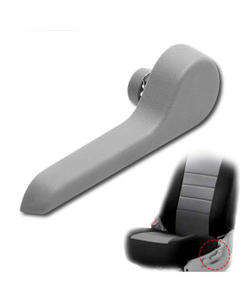 Basiker Gray Driver Seat Adjuster Lever Handle For 20072014 Chevy Silverado Gmc Sierra Yukon Gm2511Afl Grey