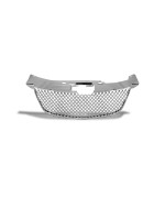 Armordillo Usa 7147614 Mesh Front Hood Grille Chrome Fits 20072010 Chrysler Sebring