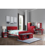 Twin Bed - Red Tianjin