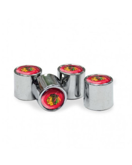 Chicago Blackhawks Valve Stem Caps