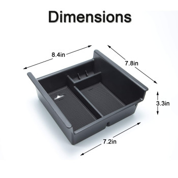 Jkcover Center Console Organizer Tray Compatible With Toyota 4Runner 20102021 2022 2023 2024 And Kia Telluride 20202024 Access