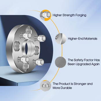 Ocpty 4X100 To 4X100 Wheel Spacers For Accord For Civic For Civic Del Sol For Crx For El For Fit 1 Inch 12X15 Studs 561Mm Hub