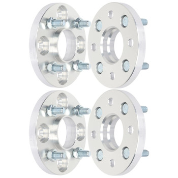 Eccpp 4Pcs 4 Lug Wheel Spacers Hubcentric 4X100 To 4X100 12X15 571Mm 15Mm Compatible With 20052010 For Chevrolet Cobalt 1995