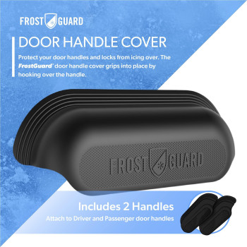 Frostguard Car Door Handle Protector For Snow Frost And Ice 2 Pack Prevents Car Door Handles From Freezing Shut Perfect Win