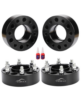 FLYCLE 6 Lug 6x135 Hubcentric Wheel Spacers 2 inch for 2004-2014 F150 Navigator Expedition, 6x135mm Wheel Spacer with 14x2 Studs & 87.1mm Hub Bore