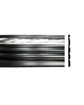 Automotive Authority Black Chrome Side Body Trim Molding For 19992006 Chevy Silverado 378 Wide Full Roll 20 Ft