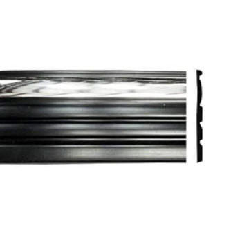 Automotive Authority Black Chrome Side Body Trim Molding For 19992006 Chevy Silverado 378 Wide Full Roll 20 Ft