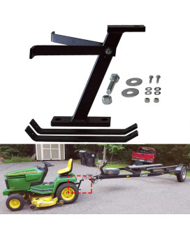 ELITEWILL Lawn Mower Trailer Towing Hitch, Garden Tractor Pro Hi Hitch Compatible with John Deere Cub Cadet Husqvarna Craftsman Riding Mowers