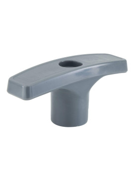 RecPro RV Waste Valve Handle Replacement | Replacement Handle for Waste Valve Extension Rod | Gray