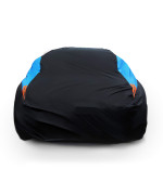 Mornyray Waterproof Car Cover All Weather Snowproof Uv Protection Windproof Outdoor Full Car Cover Universal Fit For Sedan Fit