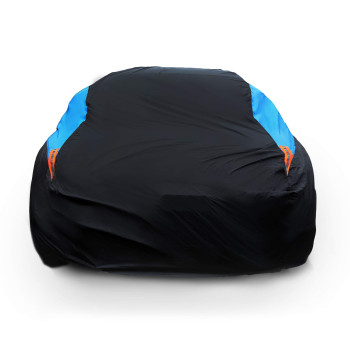 Mornyray Waterproof Car Cover All Weather Snowproof Uv Protection Windproof Outdoor Full Car Cover Universal Fit For Sedan Fit