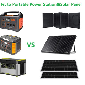 Solarenz Solar Panel Cable Connector Anderson Adapter Power Pole Adapter Connector Solar Connector