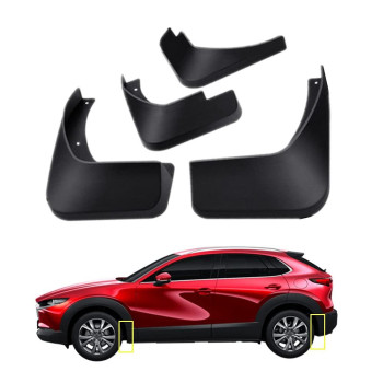 Mud Flaps Kit For 2024 Mazda Cx30 Cx30 20202023 Mud Splash Guard Fender Front And Rear 4Pc Set