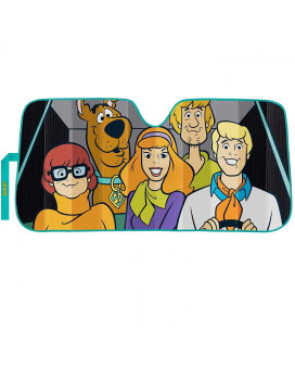 Scooby Doo 821458 Scooby Doo Mystery Machine View Accordion Car Sunshade