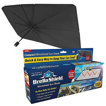 Brella Shield 6031880 4.13 x 13.58 in. Foldable Sun Shade