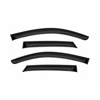 Omac Window Visor Vent Rain Guard Deflector For Toyota Chr 20182022 Smoke 4 Pcs