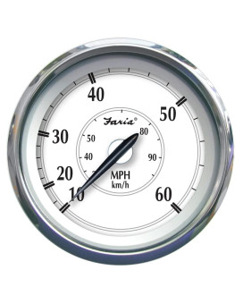 Faria Beede Instruments Newport Ss 4 Inch Speedometer 60 Mph Pitot 45010