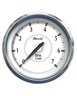 Faria Beede Instruments Newport Ss 4 Inch Tach 7000 Rpmall Outboard 45003