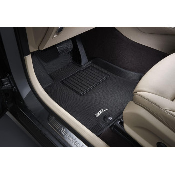 3D Maxpider Custom Fit Kagu Floor Mat (Black) Compatible With Kia Sorento 2021-2023 - Front Row