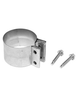 33976 Aluminized Steel Mega Band Lap Joint Clamp for 1991-1992 International 1452SC