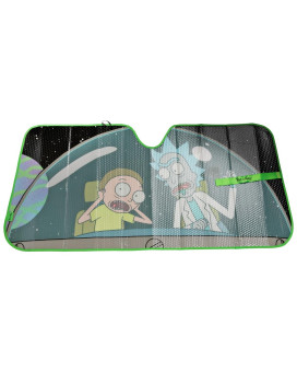 Rick & Morty 821457 Cockpit Accordion Car Sunshade