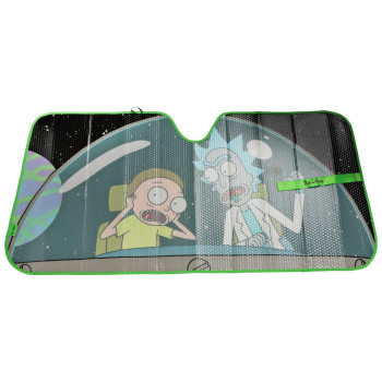 Rick & Morty 821457 Cockpit Accordion Car Sunshade