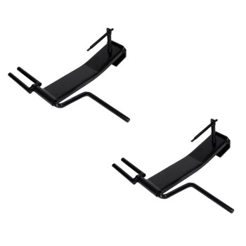 Mytee Products 2 Pack Strap Winder For Flatbed Trailer Black Powder Coated Steel Cargo Tie Down Ratchet Strap Winder Winch