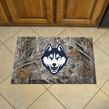 University of Connecticut Rubber Scraper Door Mat