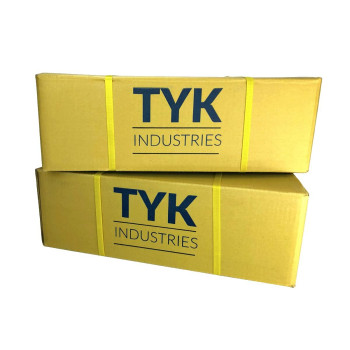 Pair of (2) TYK 5.70-8, 5.00-8 Lawn Mower Inner Tubes with TR13 Short Rubber Valve Stems