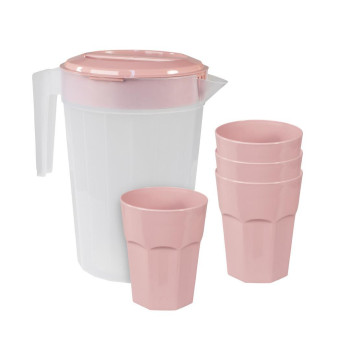 CAMP CASUAL 6-PIECE PITCHER & TUMBL