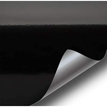 Vvivid Black Gloss Vinyl Vehicle Wrap For Trucks Cars Motorbikes Furniture Architectural 15Ft X 5Ft