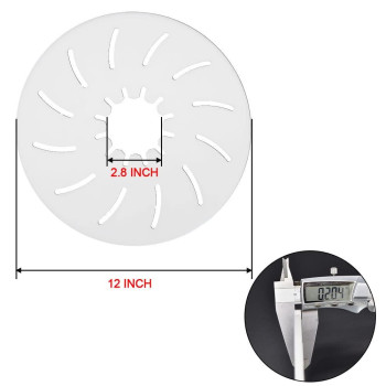 Scottchen Pro 5Th Wheel Hitch Lube Plate 12In Rv Camper Trailer Fifth Wheel Plate 1Pack