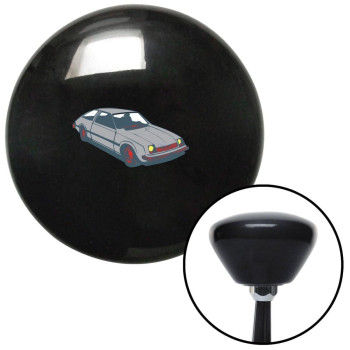 Hatchback Grey Black Retro Shift Knob with M16 x 1.5 Insert Shifter Auto Manual